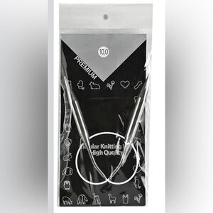 Premium Silver Knitting Needle